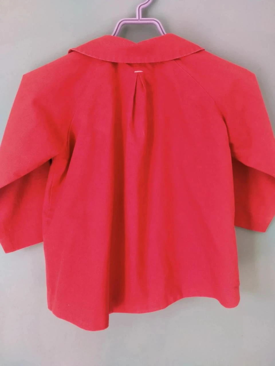 🌈 Parka, coupe-vent rouge avec capuche Bout'chou bébé Fille 2ans /86cm – photo 8